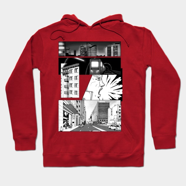 Excellence - Metropolitan 1 Hoodie by Squilibrio